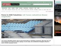 Bild zum Artikel: Panne im AKW Fukushima: 120 Tonnen radioaktives Wasser ausgelaufen