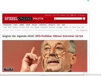 Bild zum Artikel: Ex-Chef des Arbeitnehmerflügels: SPD-Politiker Ottmar Schreiner ist tot