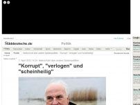 Bild zum Artikel: Helmut Kohl über andere Spitzenpolitiker: 'Korrupt', 'verlogen' und 'scheinheilig'