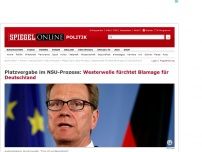 Bild zum Artikel: Platzvergabe im NSU-Prozess: Westerwelle fürchtet Blamage für Deutschland 