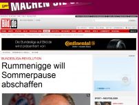 Bild zum Artikel: Bundesliga-Revolution - Rummenigge gegen Sommerpause