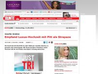Bild zum Artikel: Jennifer Aniston: Empfand Luxus-Hochzeit mit Pitt als Strapaze