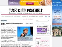 Bild zum Artikel: Merkel: „Wir wollen ein Integrationsland werden“
