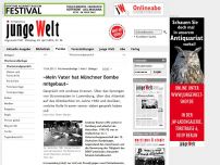 Bild zum Artikel: Andreas Kramer über Kramer senior: »Mein Vater hat die Münchner Bombe mitgebaut«