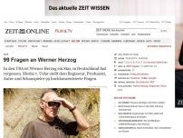 Bild zum Artikel: Film: 
			  99 Fragen an Werner Herzog