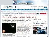 Bild zum Artikel: Alternative für Deutschland: Dieser Furore-Professor macht die Parteien nervös