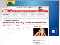 Bild zum Artikel: Letizia & Felipe von Spanien: Kommen zur Krönung von Willem-Alexander