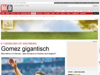 Bild zum Artikel: 6:1 gegen Wolfsburg - Hattrick in 6 Minuten – Gomez gigantisch