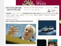 Bild zum Artikel: Kommentar zum Filderbahnhof: Die Grünen stutzen Kretschmann