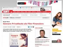 Bild zum Artikel: Birgit Stein: Gewann Privatleute als Film-Finanziers