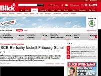 Bild zum Artikel: Provokation bei Meisterfeier: SCB-Bertschy fackelt Fribourg-Schal ab