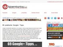 Bild zum Artikel: 69 praktische Google+ Tipps