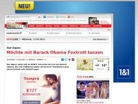 Bild zum Artikel: Ilse Aigner: Möchte mit Barack Obama Foxtrott tanzen