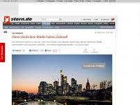 Bild zum Artikel: Top-Standorte: Diese deutschen Städte haben Zukunft