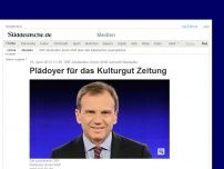 Bild zum Artikel: ORF-Moderator Armin Wolf schreibt Bestseller: Plädoyer für das Kulturgut Zeitung