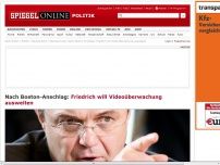 Bild zum Artikel: Nach Boston-Anschlag: Friedrich will Videoüberwachung ausweiten