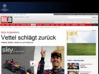 Bild zum Artikel: Sieg in Bahrain - Vettel schlägt zurück