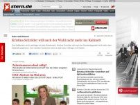 Bild zum Artikel: Mutter statt Ministerin: Kristina Schröder will nach der Wahl nicht mehr ins Kabinett