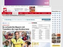 Bild zum Artikel: Wie bei Götze  -  

So schwächte Bayern mit Transfers die Liga-Konkurrenz