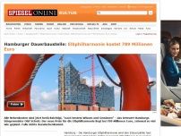 Bild zum Artikel: Hamburger Dauerbaustelle: Elbphilharmonie kostet 789 Millionen