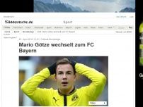 Bild zum Artikel: Fußball-Bundesliga: Mario Götze wechselt zum FC Bayern