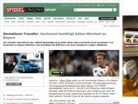 Bild zum Artikel: Sensations-Transfer: Dortmund bestätigt Götze-Wechsel zu Bayern
