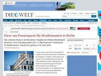 Bild zum Artikel: Genderdebatte: Farce um Frauenquote für Straßennamen in Berlin