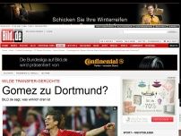 Bild zum Artikel: Wildes Transfer-Gerücht - Gomez zu Dortmund?