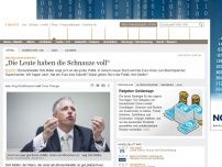 Bild zum Artikel: Dirk Müller im Interview: „Die Leute haben die Schnauze voll“