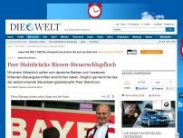 Bild zum Artikel: Milliardenschaden: Peer Steinbrücks Riesen-Steuerschlupfloch