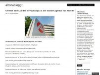 Bild zum Artikel: Offener Brief an den Verwaltungsrat der Bundesagentur für Arbeit!