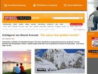 Bild zum Artikel: Schlägerei am Mount Everest: 'Die wären fast getötet worden'