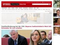 Bild zum Artikel: Familienförderung bei der CSU: Bayerns Justizministerin Merk ließ Schwester für sich arbeiten