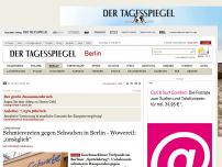 Bild zum Artikel: Schmierereien gegen Schwaben in Berlin - Wowereit: „unsäglich“