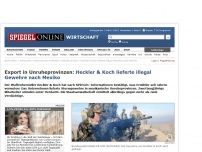 Bild zum Artikel: Export in Unruheprovinzen: Heckler & Koch lieferte illegal Gewehre nach Mexiko