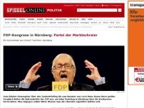 Bild zum Artikel: FDP-Kongress in Nürnberg: Partei der Marktschreier