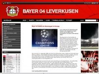 Bild zum Artikel: Bayer 04 bleibt ein Stammgast in Europa