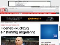 Bild zum Artikel: Aufsichtsrat lehnt Rücktritt ab - Hoeneß bleibt Bayern-Präsident