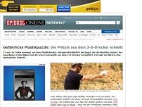 Bild zum Artikel: Gefährliches Plastikpuzzle: Die Pistole aus dem 3-D-Drucker schießt