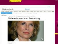 Bild zum Artikel: CSU-Abgeordnete Dagmar Wöhrl in der Kritik: Elefantencamp statt Bundestag