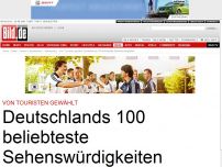 Bild zum Artikel: Von Touristen gewählt - Deutschlands beliebteste Sehenswürdigkeiten