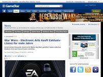 Bild zum Artikel: News: Star Wars - Electronic Arts kauft Exklusiv-Lizenz für viele Jahre