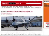 Bild zum Artikel: Pakistan: Gericht verurteilt US-Drohnenangriffe als Kriegsverbrechen