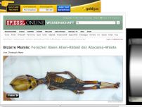 Bild zum Artikel: Bizarre Mumie: Forscher lösen Alien-Rätsel der Atacama-Wüste