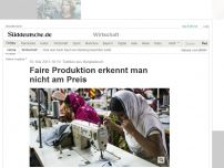 Bild zum Artikel: Textilien aus Bangladesch: Faire Produktion erkennt man nicht am Preis