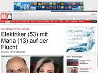 Bild zum Artikel: Fahndung europaweit - Elektriker (53) mit Maria (13) auf der Flucht