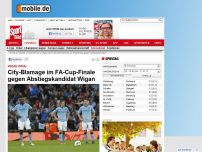 Bild zum Artikel: Wigan wins!  -  

City-Blamage im FA-Cup-Finale gegen Abstiegskandidat Wigan