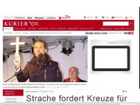 Bild zum Artikel: Strache fordert Kreuze für alle Schulklassen