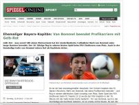 Bild zum Artikel: Ehemaliger Bayern-Kapitän: Van Bommel beendet Profikarriere mit Gelb-Rot