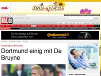 Bild zum Artikel: 5-Jahres-Vertrag - Dortmund einig mit De Bruyne